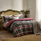 Wylder Braemar Check Soft Brushed Cotton Duvet Cover Set