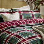 Wylder Braemar Check Soft Brushed Cotton Duvet Cover Set