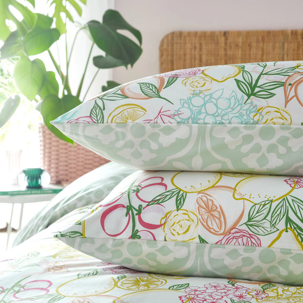 Furn Taormina Floral Duvet Cover Set Multicolour